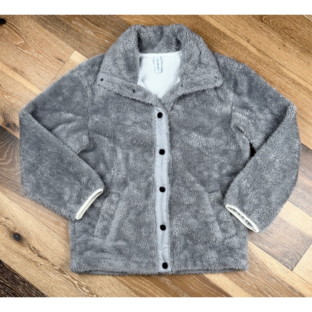 Varley Gray Fleece Jacket
